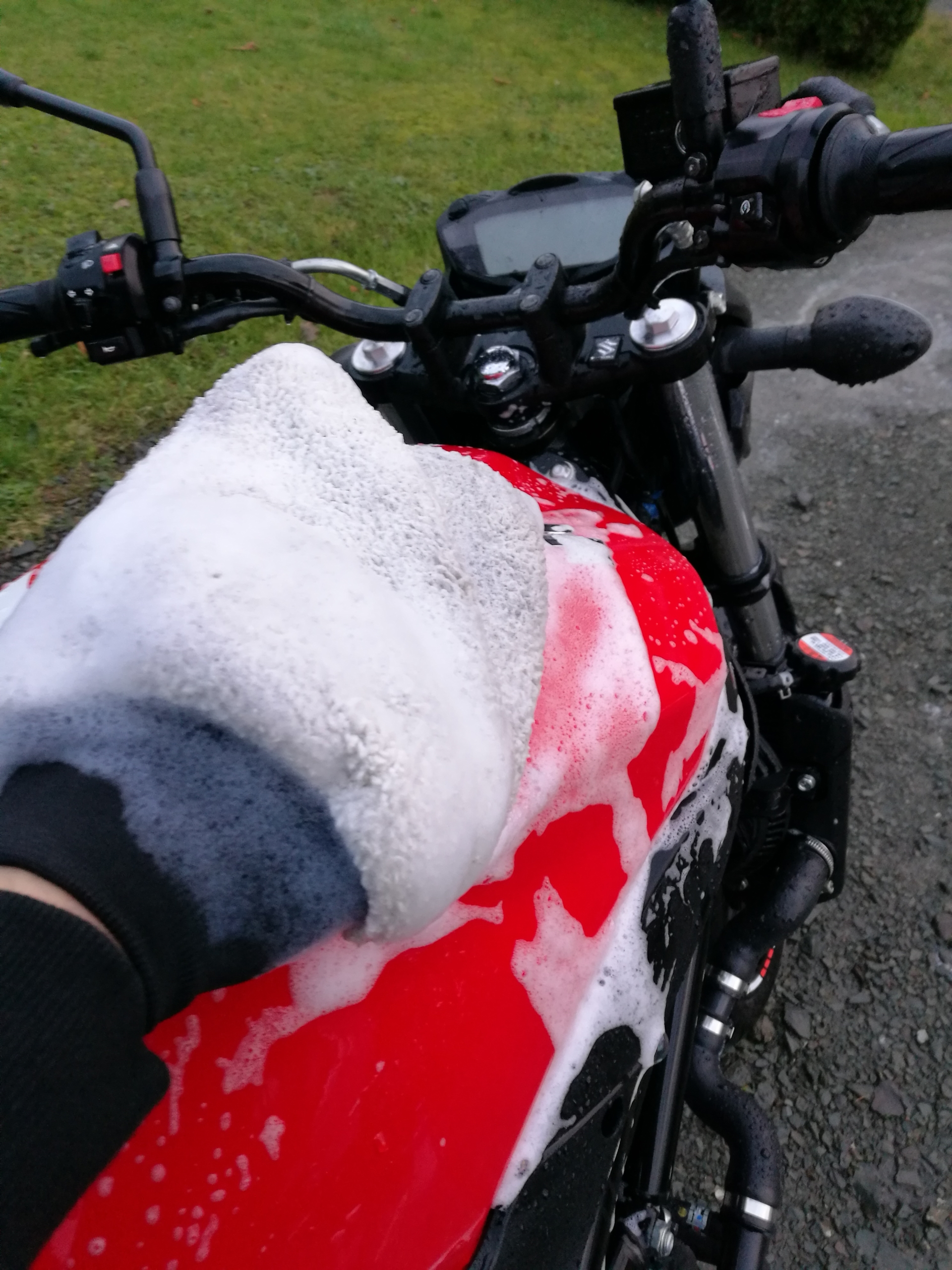 Motorrad richtig einwintern – Lackaufbereitung –