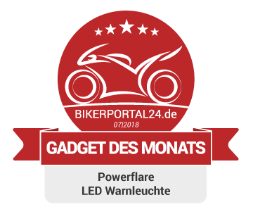 GDM Juli 2018 Award Powerflare LED Warnleuchte