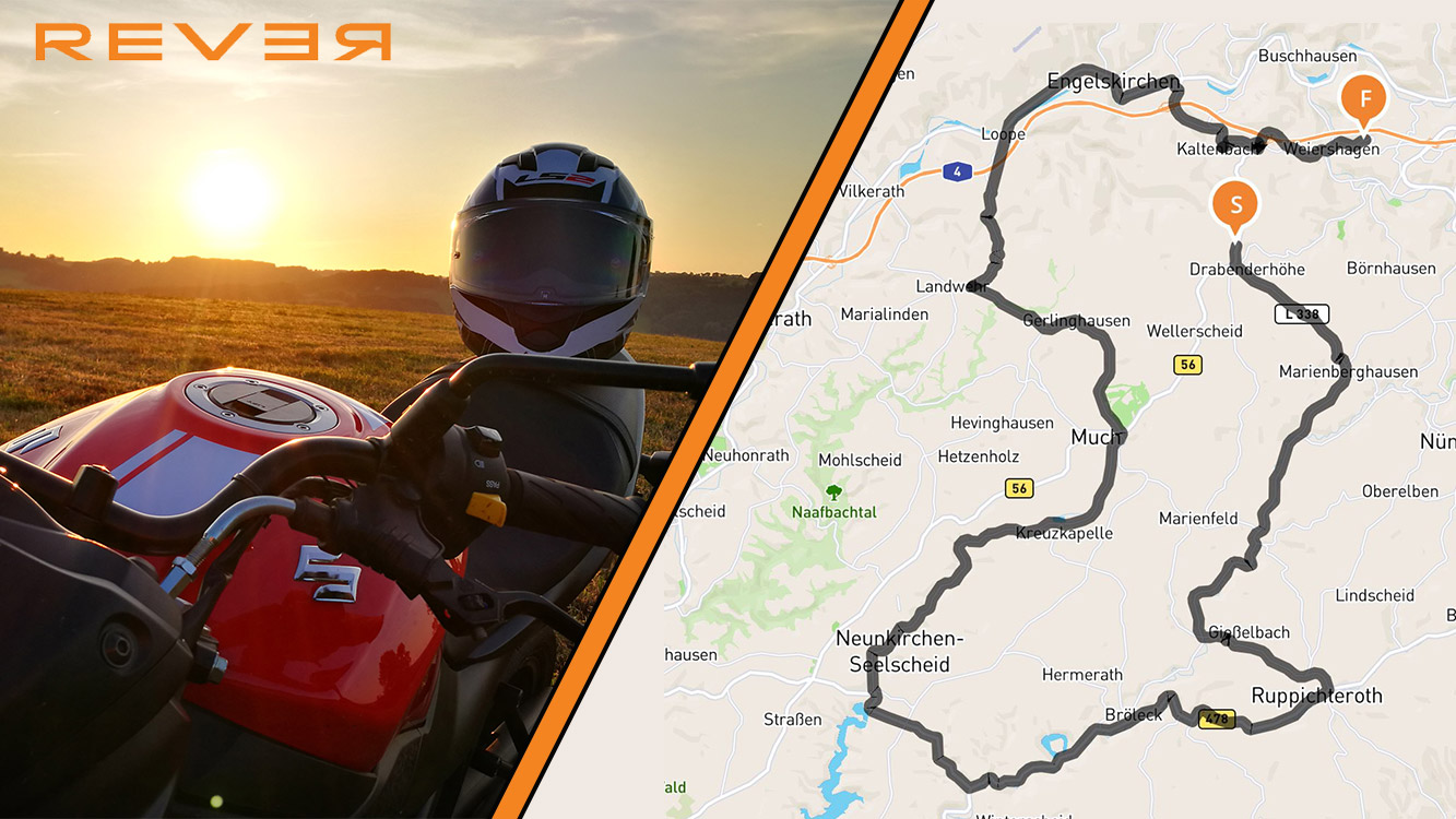 Rever Fahrten Tracken Und Mit Freunden Teilen Bikerportal24 De