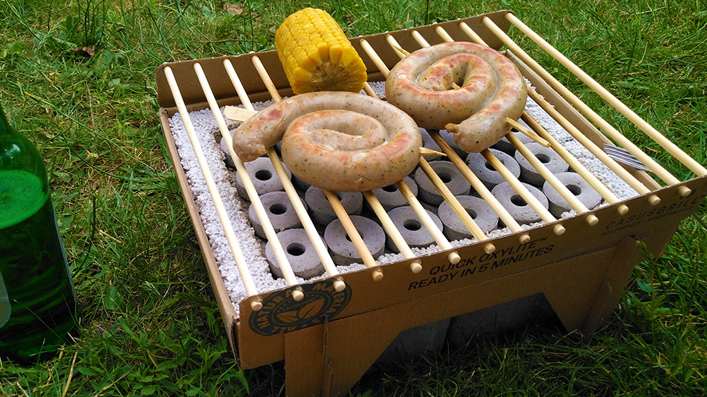 Gadget des Monats: CasusGrill Eco Einmalgrill | Juli
